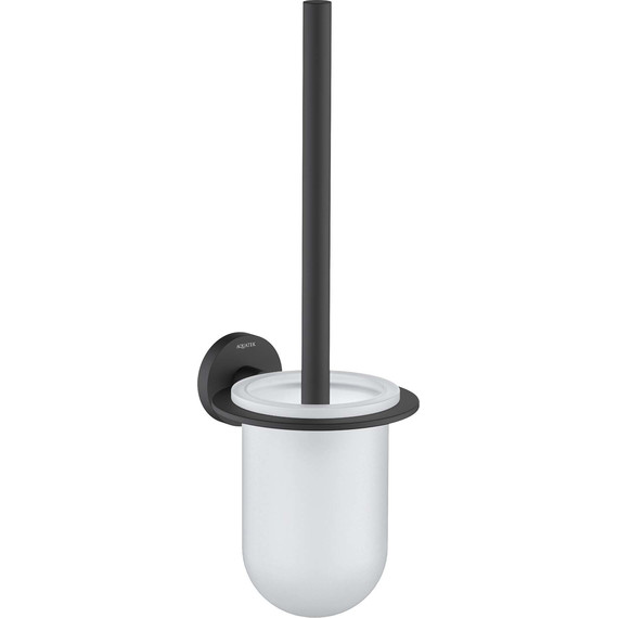 Ёршик для унитаза Aquatek Оберон AQ4210MB, цвет чёрный матовый - фото 2