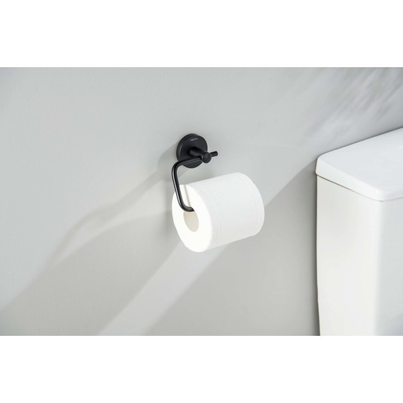 Держатель для туалетной бумаги Aquatek Оберон AQ4218MB, цвет чёрный матовый - фото 3