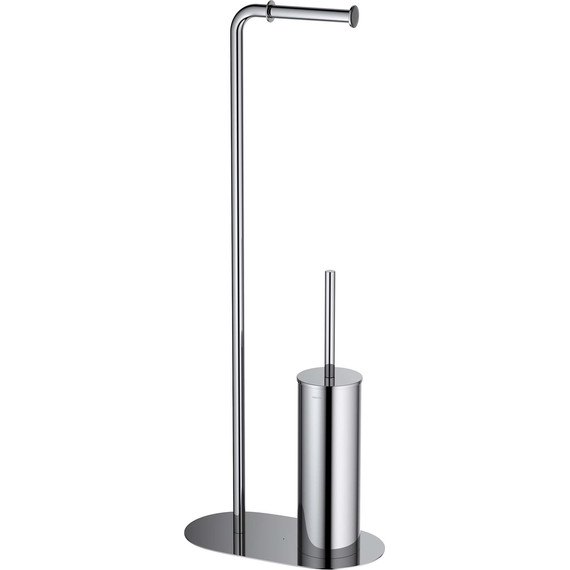 Ёршик для унитаза с держателем для туалетной бумаги Aquatek Оберон AQ4231CR - фото 2