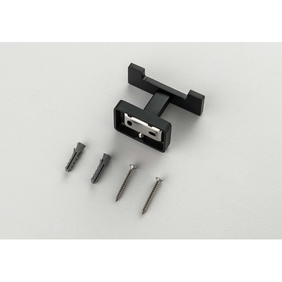 Двойной крючок Aquatek Либра AQ4302MB, цвет чёрный матовый - фото 2