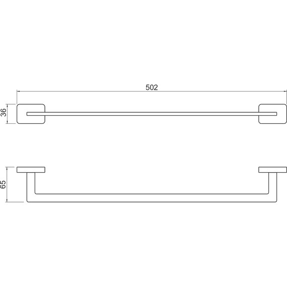 Полотенцедержатель Aquatek Либра AQ4320CR - фото 6