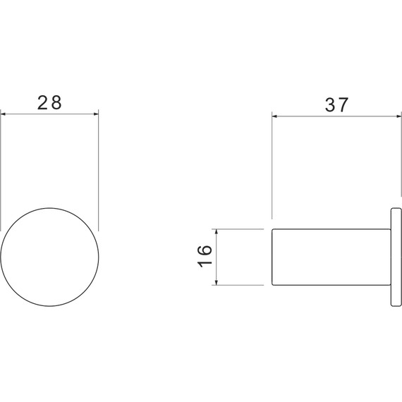Крючок Aquatek Лира AQ4401MB, цвет чёрный матовый - фото 6