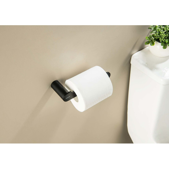 Держатель для туалетной бумаги Aquatek Лира AQ4408MB, цвет чёрный матовый - фото 5