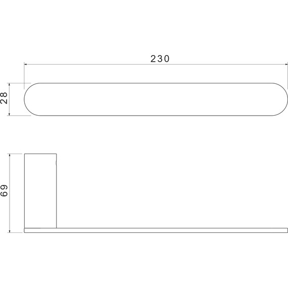 Полотенцедержатель Aquatek Лира AQ4419CR - фото 6