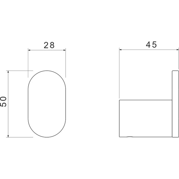 Крючок Aquatek Лира AQ4425MB, цвет чёрный матовый - фото 6