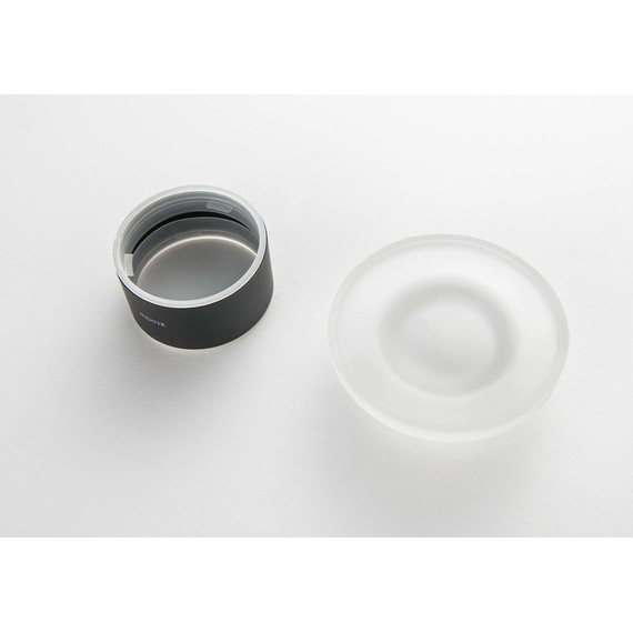 Мыльница Aquatek Лира AQ4426MB, цвет чёрный матовый - фото 2