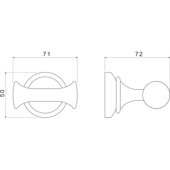 Двойной крючок Aquatek Классик AQ4502CR - фото 6
