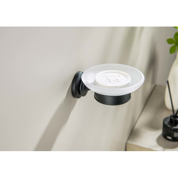 Мыльница Aquatek Классик AQ4503MB, цвет чёрный матовый - фото 6