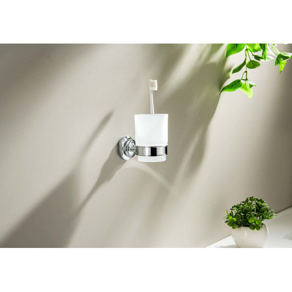 Стакан для зубных щеток Aquatek Классик AQ4504CR - фото 3