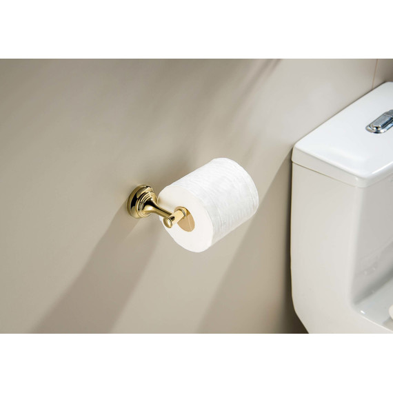 Держатель для туалетной бумаги Aquatek Классик AQ4508PG, цвет золото - фото 5