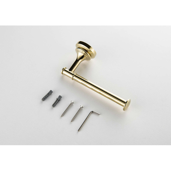 Держатель для туалетной бумаги Aquatek Классик AQ4508PG, цвет золото - фото 2