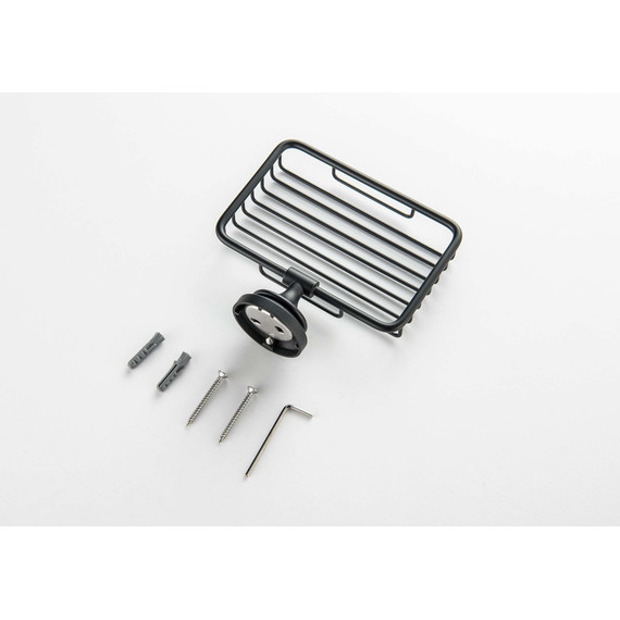 Мыльница Aquatek Классик AQ4533MB, цвет чёрный матовый - фото 2