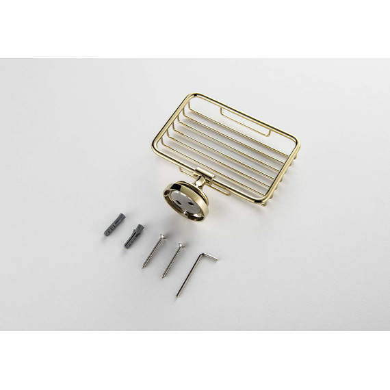 Мыльница Aquatek Классик AQ4533PG, цвет золото - фото 3