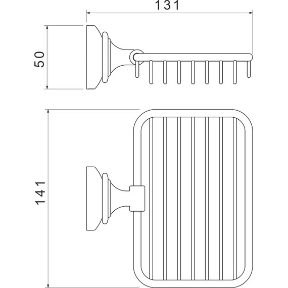 Мыльница Aquatek Классик AQ4533CR - фото 7