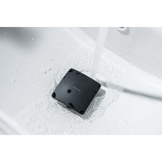 Донный клапан Aquatek AQ6004MB, чёрный матовый - фото 3