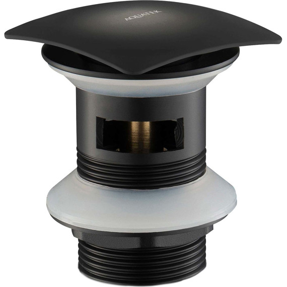 Донный клапан Aquatek AQ6004MB, чёрный матовый - фото 6