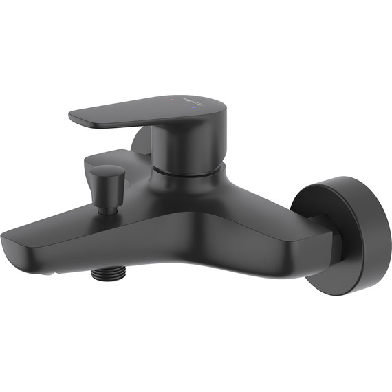 Набор смесителей 3 в 1 для ванны с коротким изливом Aquatek Бетта AQ1130MB, чёрный матовый, Цвет производителя: чёрный матовый - фото, картинка 3 Набор смесителей 3 в 1 для ванны с коротким изливом Aquatek Бетта AQ1130MB, чёрный матовый, Цвет производителя: чёрный матовый - фото 3