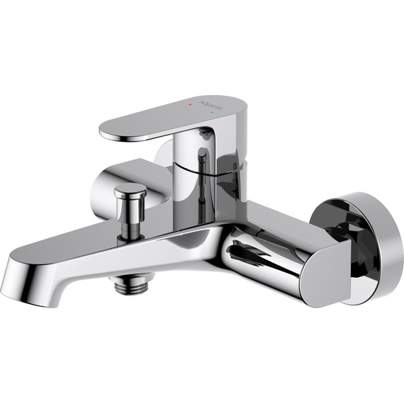 Набор смесителей 3 в 1 для ванны с коротким изливом Aquatek Оберон AQ1230CR, Цвет производителя: хром - фото, картинка 3 Набор смесителей 3 в 1 для ванны с коротким изливом Aquatek Оберон AQ1230CR, Цвет производителя: хром - фото 3