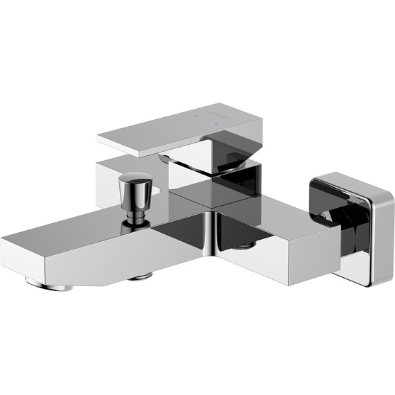 Набор смесителей 3 в 1 для ванны с коротким изливом Aquatek Либра AQ1630CR, Цвет производителя: хром - фото 3