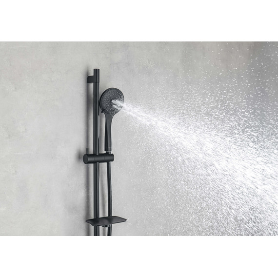 Смеситель для ванны Aquatek Вега AQ1033MB, чёрный матовый, Цвет производителя: чёрный матовый - фото 8