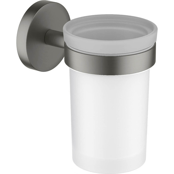 Стакан для зубных щеток Aquatek Европа AQ4104BGM, цвет оружейная сталь - фото 2