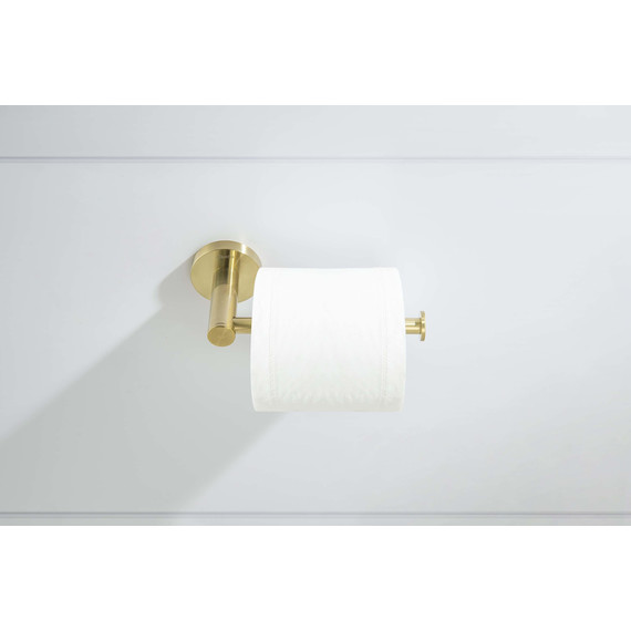 Держатель для туалетной бумаги Aquatek Европа AQ4108BG, цвет золото шлифованное - фото 4