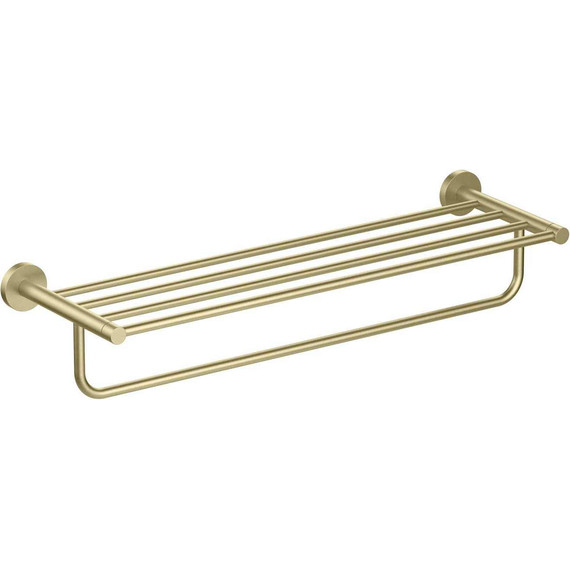 Полка для полотенец Aquatek Европа AQ4115BG, цвет золото шлифованное - фото 2