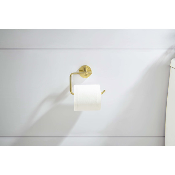 Держатель для туалетной бумаги Aquatek Европа AQ4118BG, цвет золото шлифованное - фото 5
