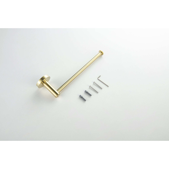 Полотенцедержатель Aquatek Европа AQ4119BG, цвет золото шлифованное - фото 3