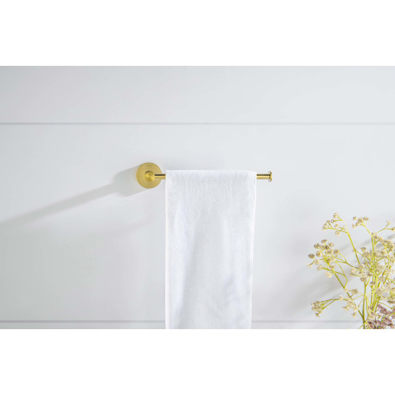 Полотенцедержатель Aquatek Европа AQ4119BG, цвет золото шлифованное - фото 5