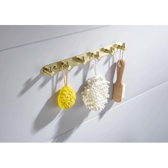 Набор крючков Aquatek Европа AQ4124BG, цвет золото шлифованное - фото 5