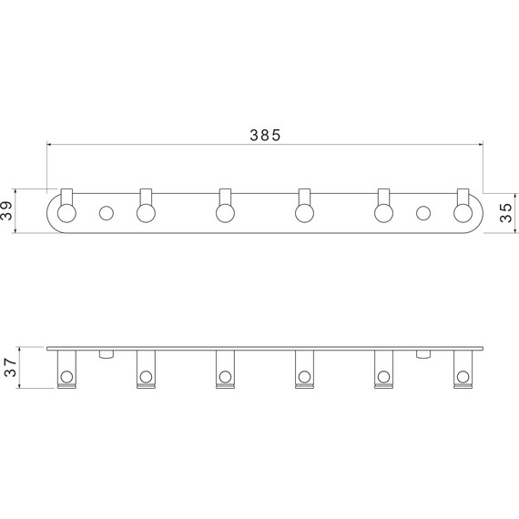 Набор крючков Aquatek Европа AQ4124BG, цвет золото шлифованное - фото 7