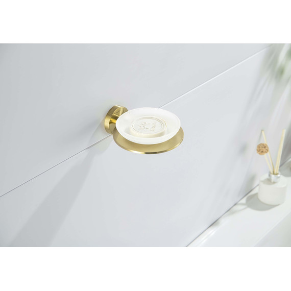 Мыльница Aquatek Оберон AQ4203BG, цвет золото шлифованное - фото 4