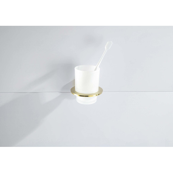 Стакан для зубных щеток Aquatek Оберон AQ4204BG, цвет золото шлифованное - фото 5