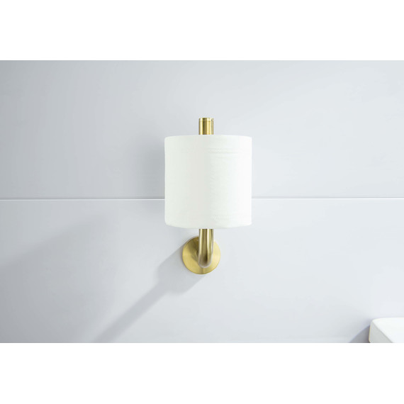 Держатель для туалетной бумаги Aquatek Оберон AQ4207BG, цвет золото шлифованное - фото 6