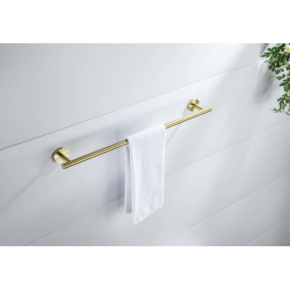 Полотенцедержатель Aquatek Оберон AQ4214BG, цвет золото шлифованное - фото 4