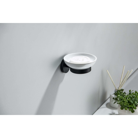 Мыльница Aquatek Бетта AQ4603MB, цвет чёрный матовый - фото 3