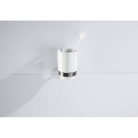 Стакан для зубных щеток Aquatek Бетта AQ4604BGM, цвет оружейная сталь - фото 5