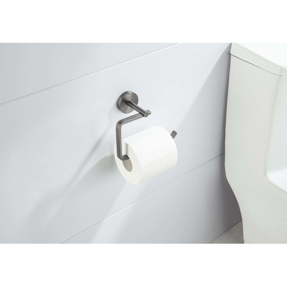 Держатель для туалетной бумаги Aquatek Бетта AQ4608BGM, цвет оружейная сталь - фото 4