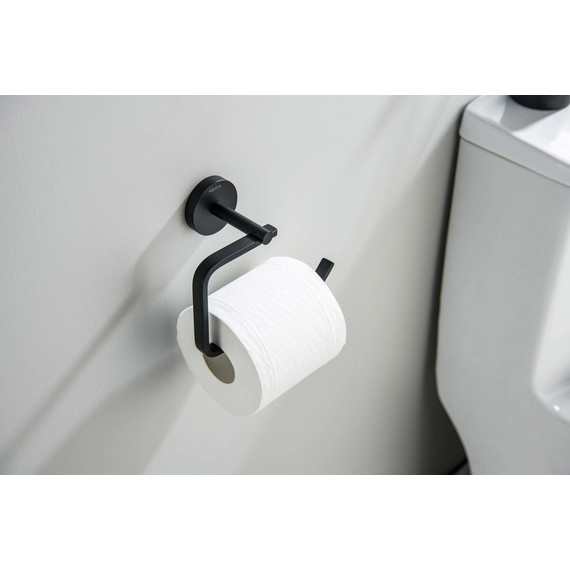 Держатель для туалетной бумаги Aquatek Бетта AQ4608MB, цвет чёрный матовый - фото 3