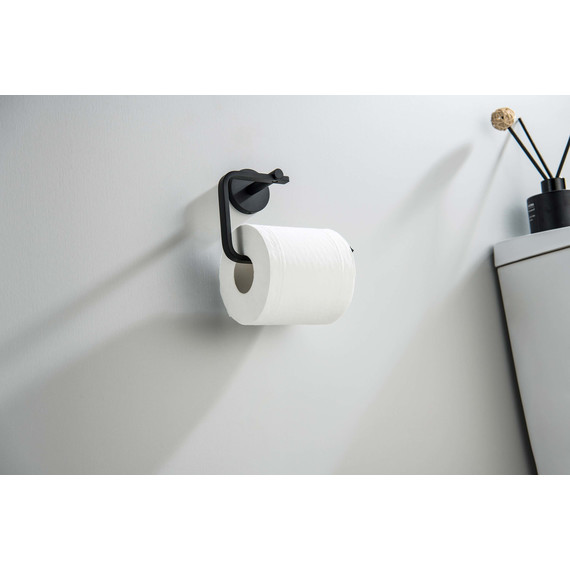 Держатель для туалетной бумаги Aquatek Бетта AQ4608MB, цвет чёрный матовый - фото 4