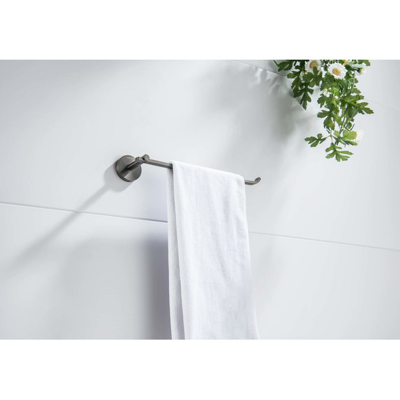 Полотенцедержатель Aquatek Бетта AQ4619BGM, цвет оружейная сталь - фото 5