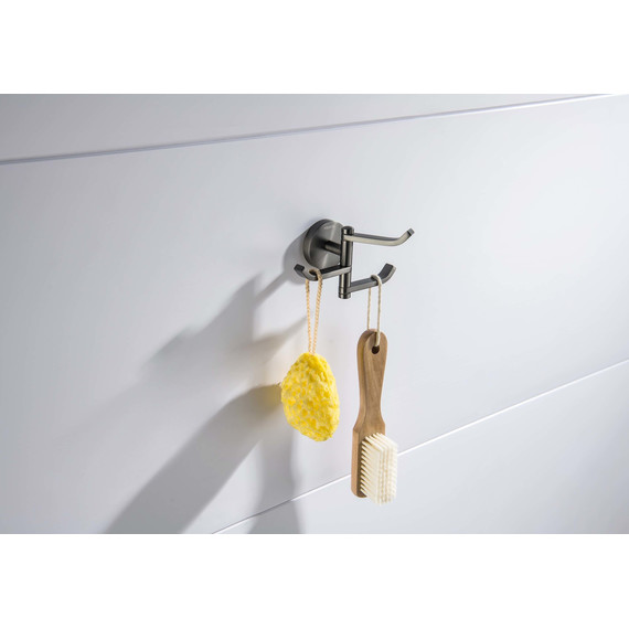 Тройной крючок Aquatek Бетта AQ4632BGM, цвет оружейная сталь - фото, картинка 5 Тройной крючок Aquatek Бетта AQ4632BGM, цвет оружейная сталь - фото 5