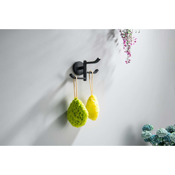 Тройной крючок Aquatek Бетта AQ4632MB, цвет чёрный матовый - фото 4