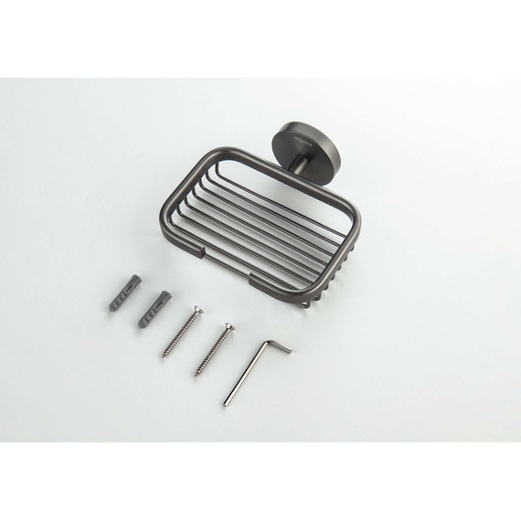 Мыльница Aquatek Бетта AQ4633BGM, цвет оружейная сталь - фото 3