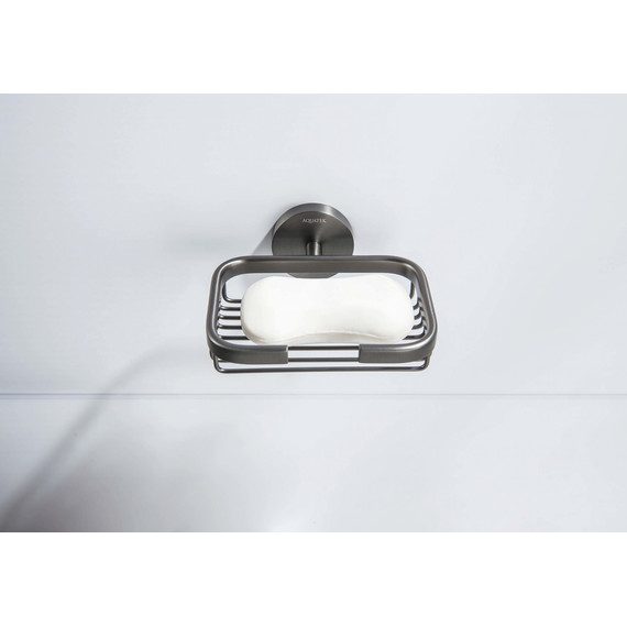 Мыльница Aquatek Бетта AQ4633BGM, цвет оружейная сталь - фото 5