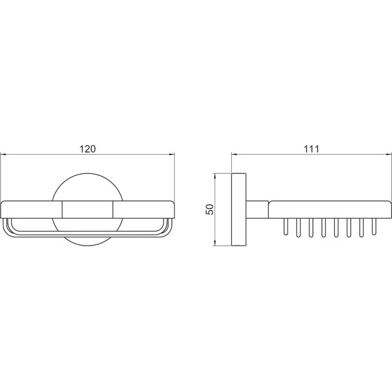 Мыльница Aquatek Бетта AQ4633MB, цвет чёрный матовый - фото 7