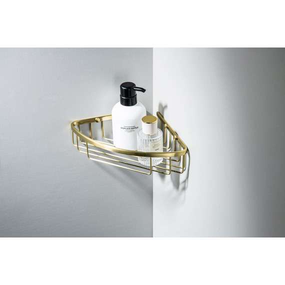 Полка угловая Aquatek AQ4906BG, цвет золото шлифованное - фото 6