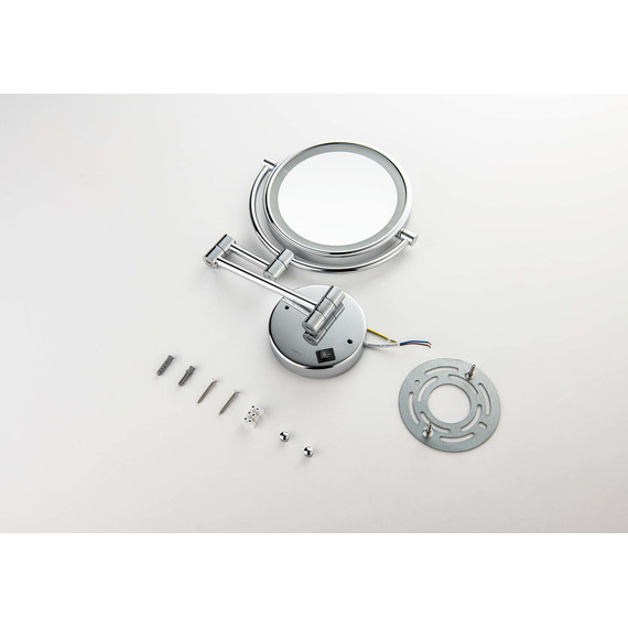 Зеркало косметическое настенное Aquatek  AQ4912CR - фото 3