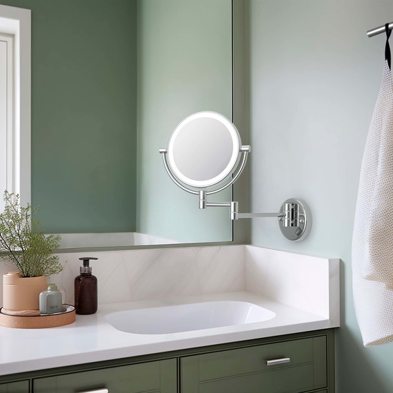 Зеркало косметическое настенное Aquatek  AQ4912CR - фото 13